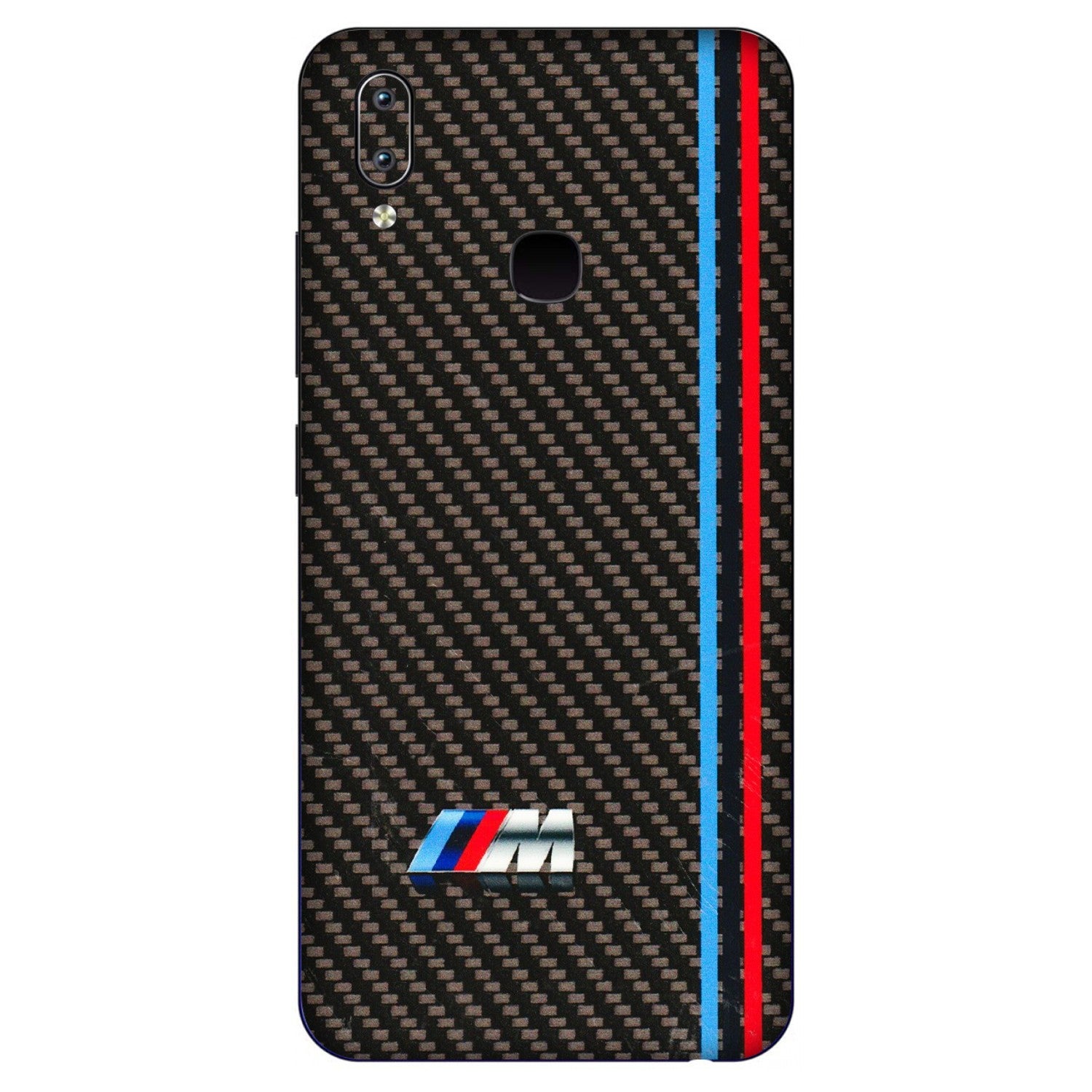 VIVO Y Series Phone Skins (All Models) - BM Carbon Fiber Feels - 3D Embossed Finish (L-38) Vivo Y91