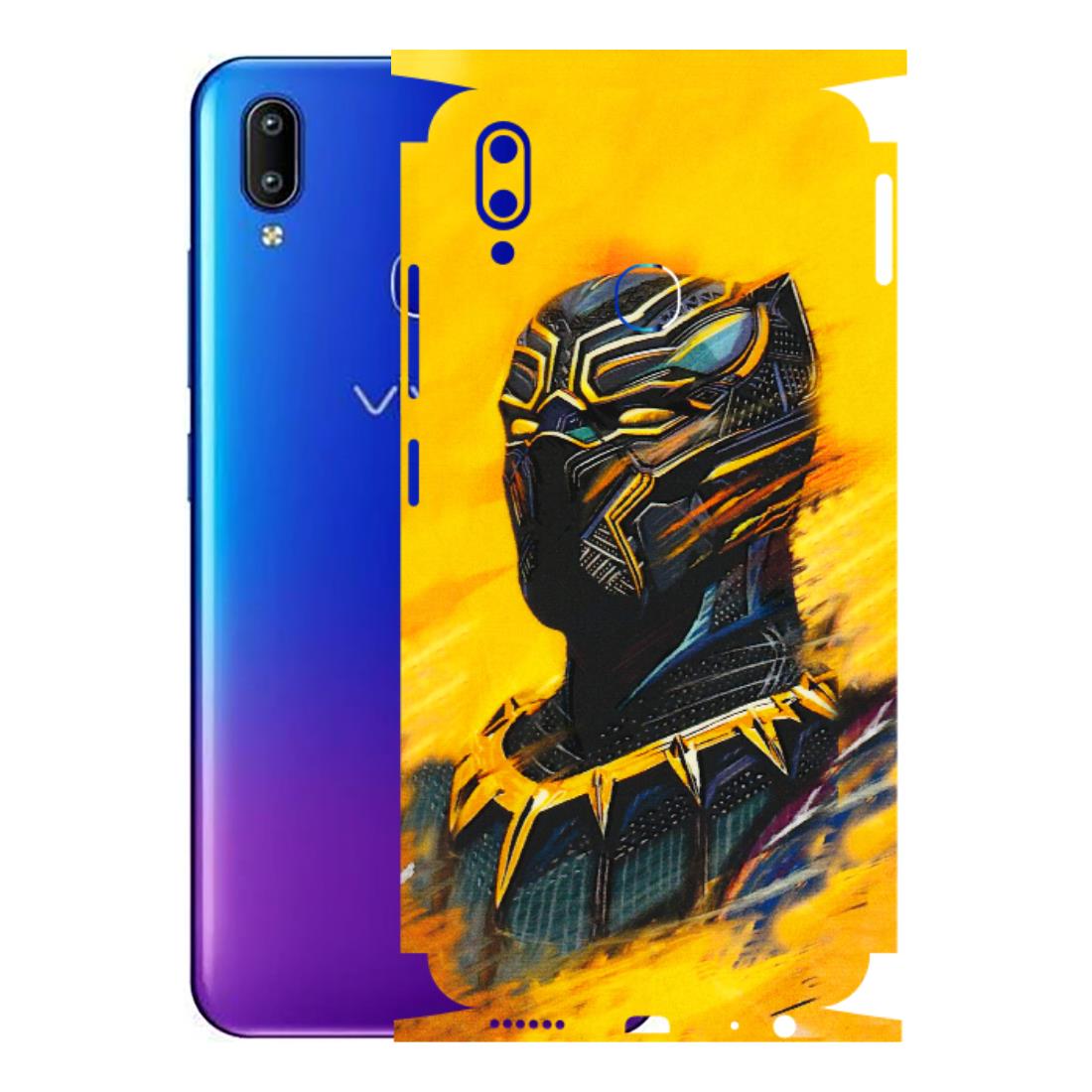 VIVO Y Series Phone Skins (All Models) - Yellow Panther - 3D Embossed Finish (L-54) Vivo Y91