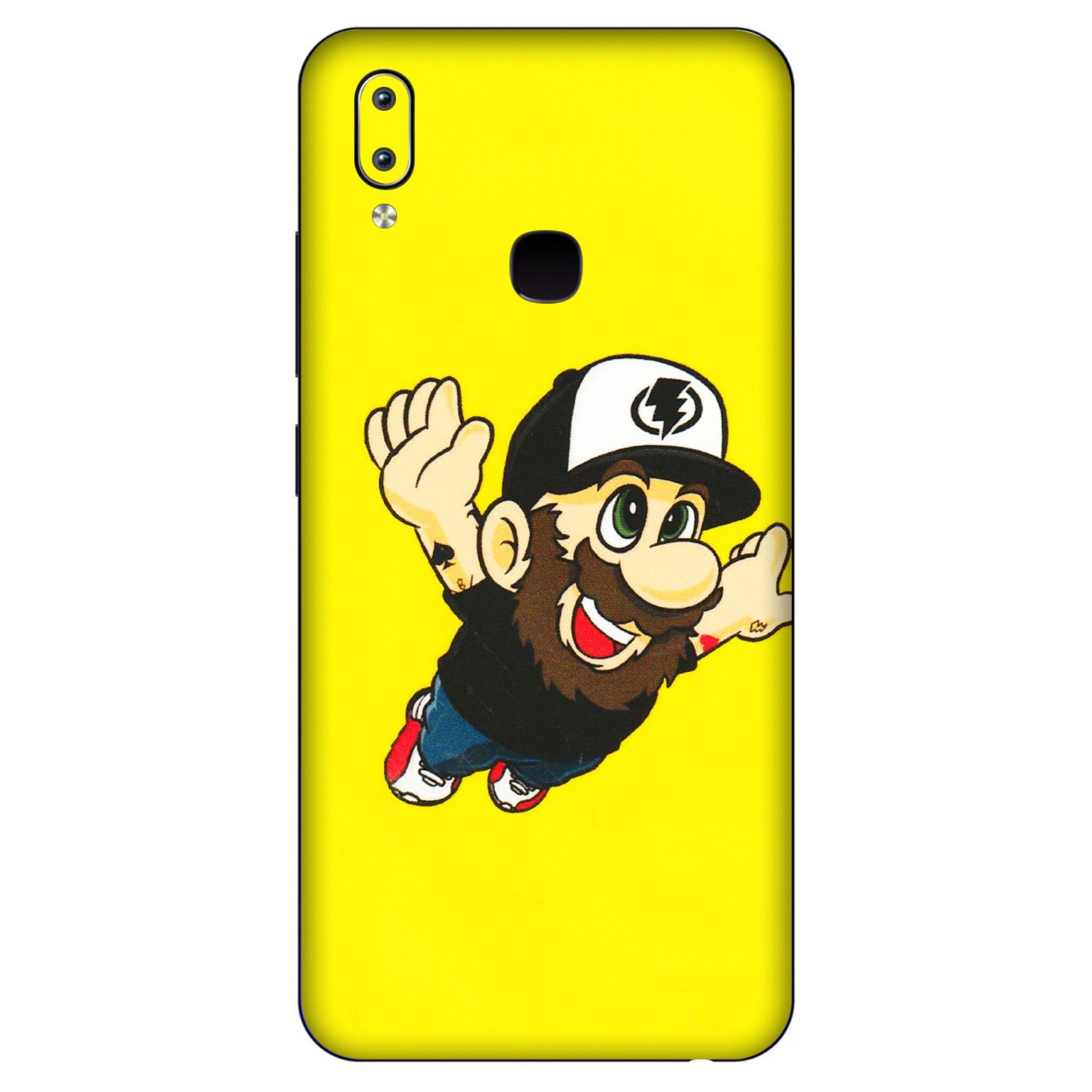 VIVO Y Series Phone Skins (All Models) - Flying Beardo - 3D Embossed Finish (L-60) Vivo Y91