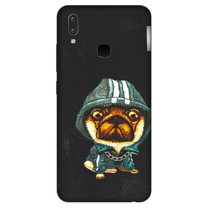 VIVO Y Series Phone Skins (All Models) - Puppy N Hoodie - 3D Embossed Finish (L-90) Vivo Y91