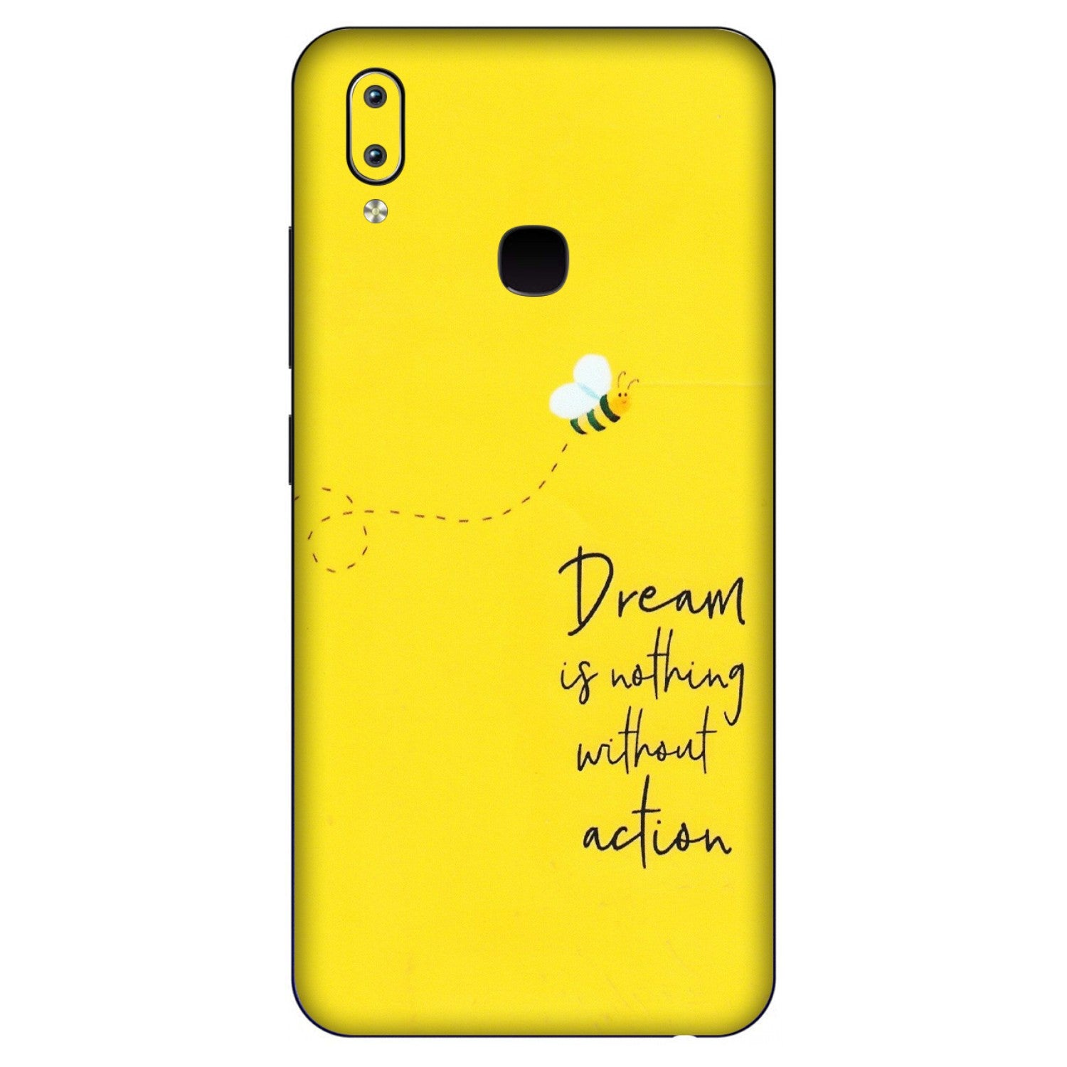VIVO Y Series Phone Skins (All Models) - Dream Is Nothing Without Action - Matte Finish (M-138) Vivo Y91