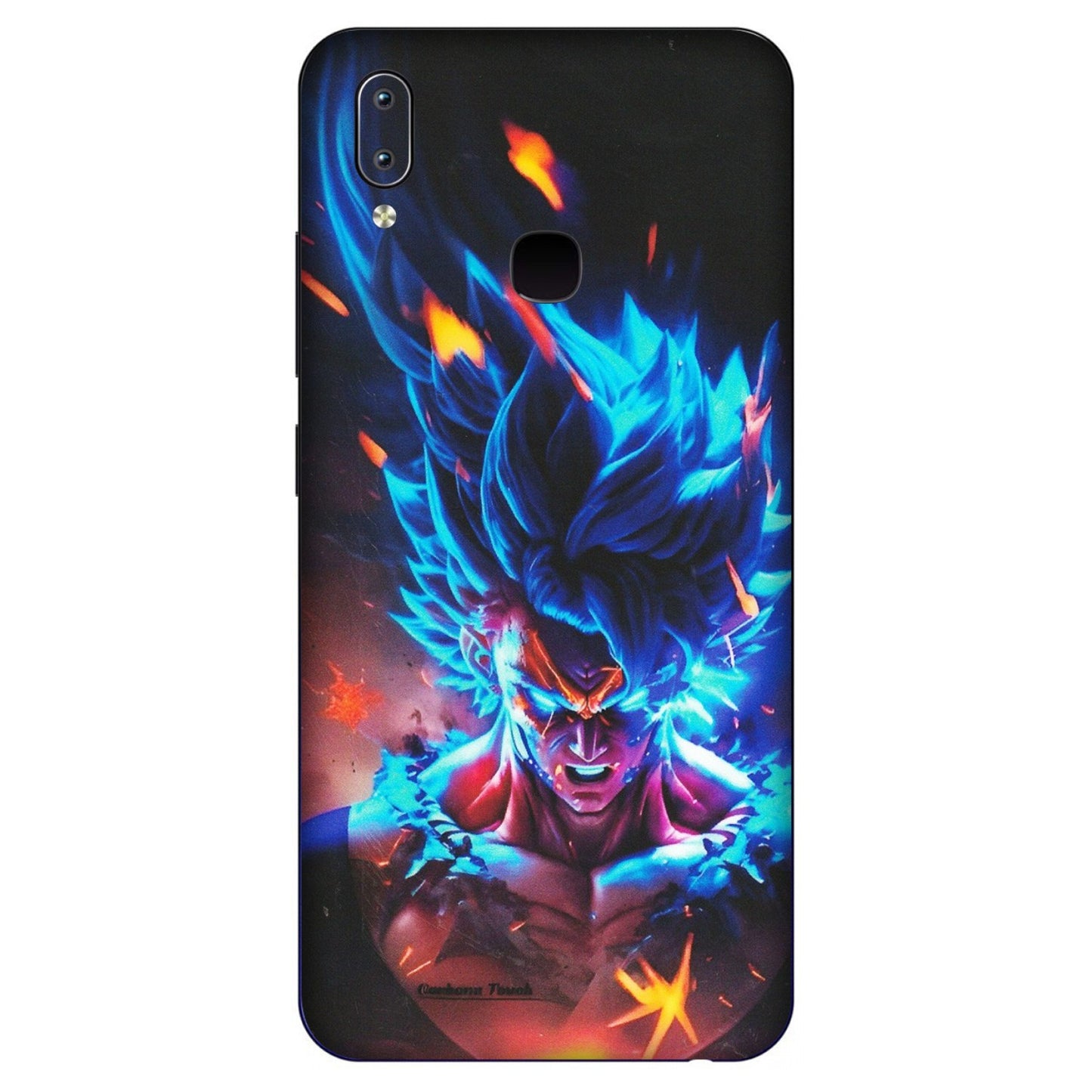 VIVO Y Series Phone Skins (All Models) - Angry Goku Dragon Ball Anime - Matte Finish (M-150) Vivo Y91