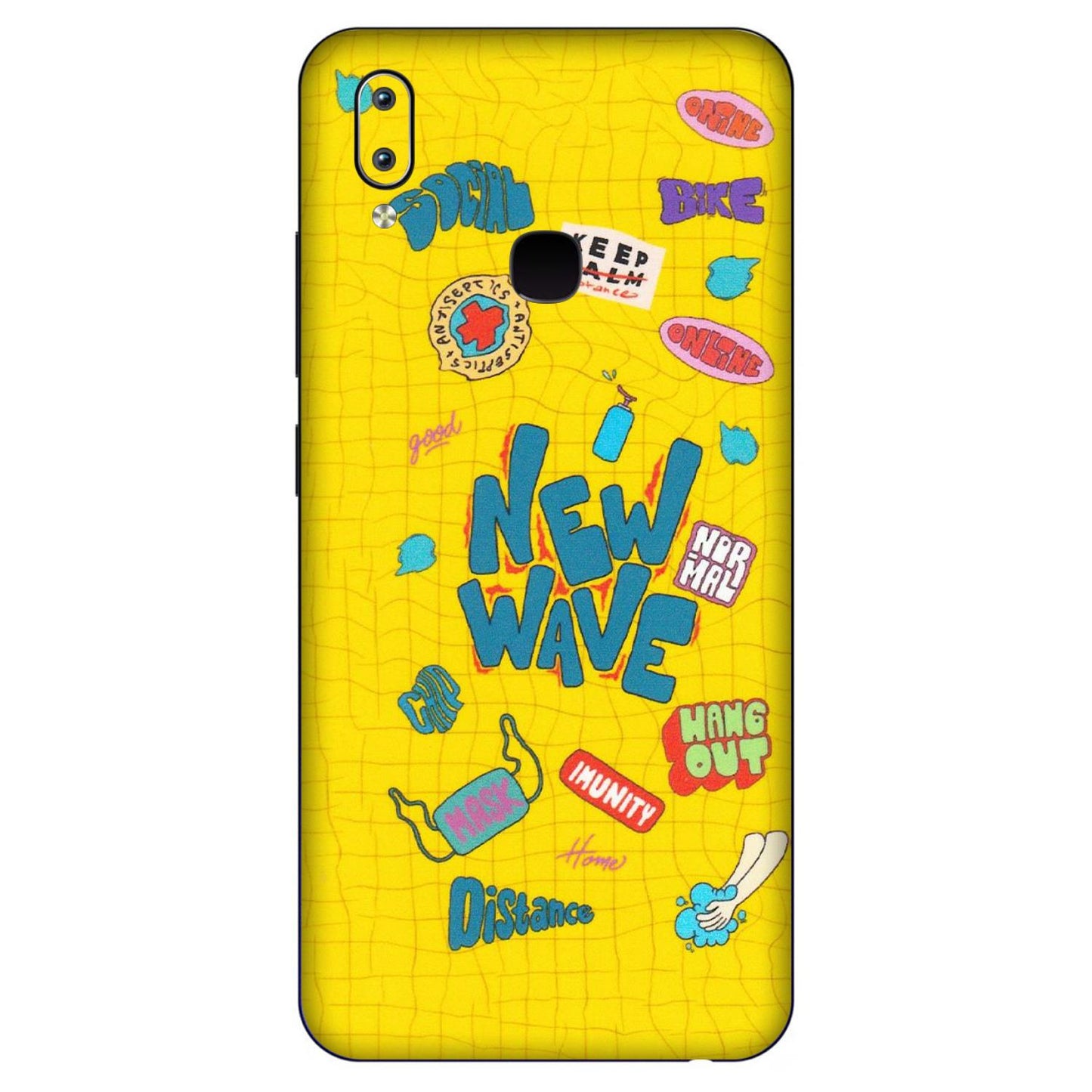 VIVO Y Series Phone Skins (All Models) - New Wave Life - Matte Finish (M-17) Vivo Y91