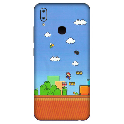VIVO Y Series Phone Skins (All Models) - Mario Game Scene - Matte Finish (M-24) Vivo Y91