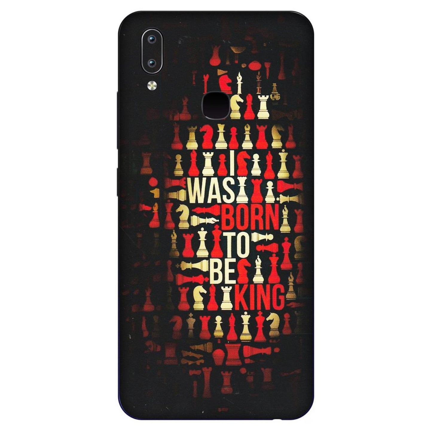 VIVO Y Series Phone Skins (All Models) - Born To Be King - Matte Finish (M-73) Vivo Y91