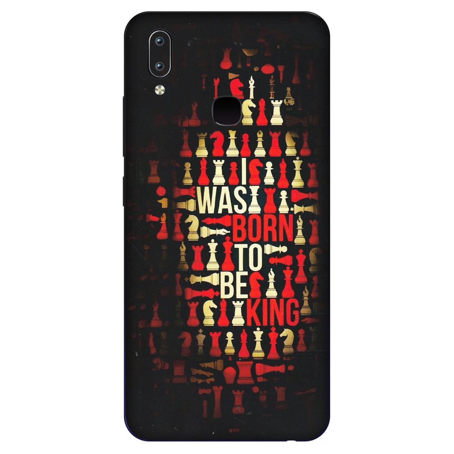 VIVO Y Series Phone Skins (All Models) - Born To Be King - Matte Finish (M-73) Vivo Y91