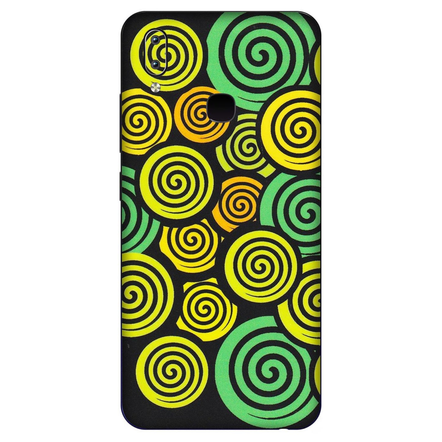 VIVO Y Series Phone Skins (All Models) - Crazy Spiral - Matte Finish (M-91) Vivo Y91