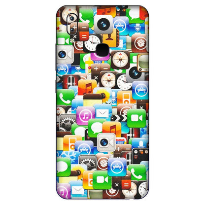 VIVO Y Series Phone Skins (All Models) - All Apple Icons - Matte Finish (M-93) Vivo Y91