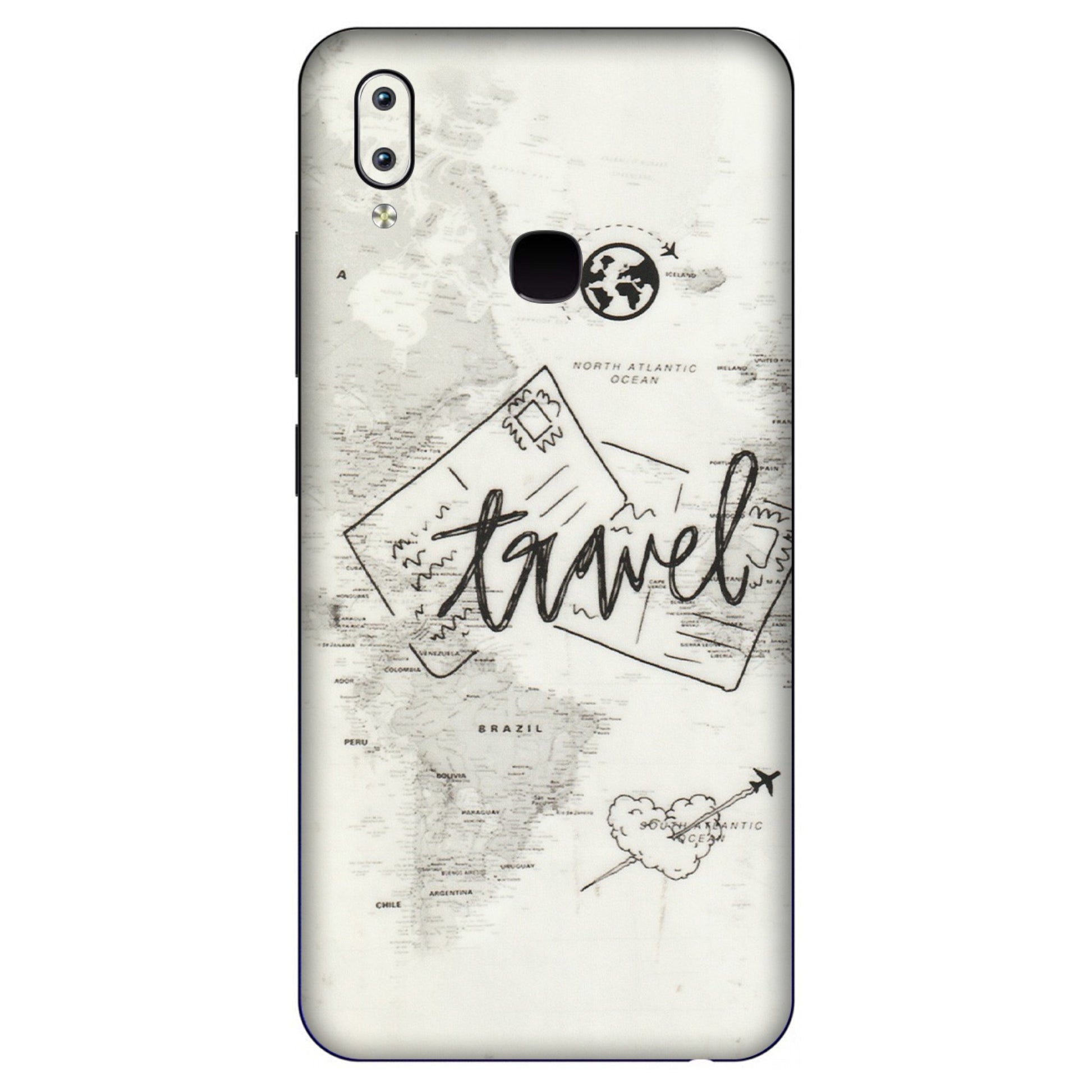 VIVO Y Series Phone Skins (All Models) - Travel Ticket - Transparent Finish (T-06) Vivo Y91