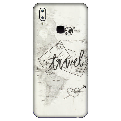 VIVO Y Series Phone Skins (All Models) - Travel Ticket - Transparent Finish (T-06) Vivo Y91
