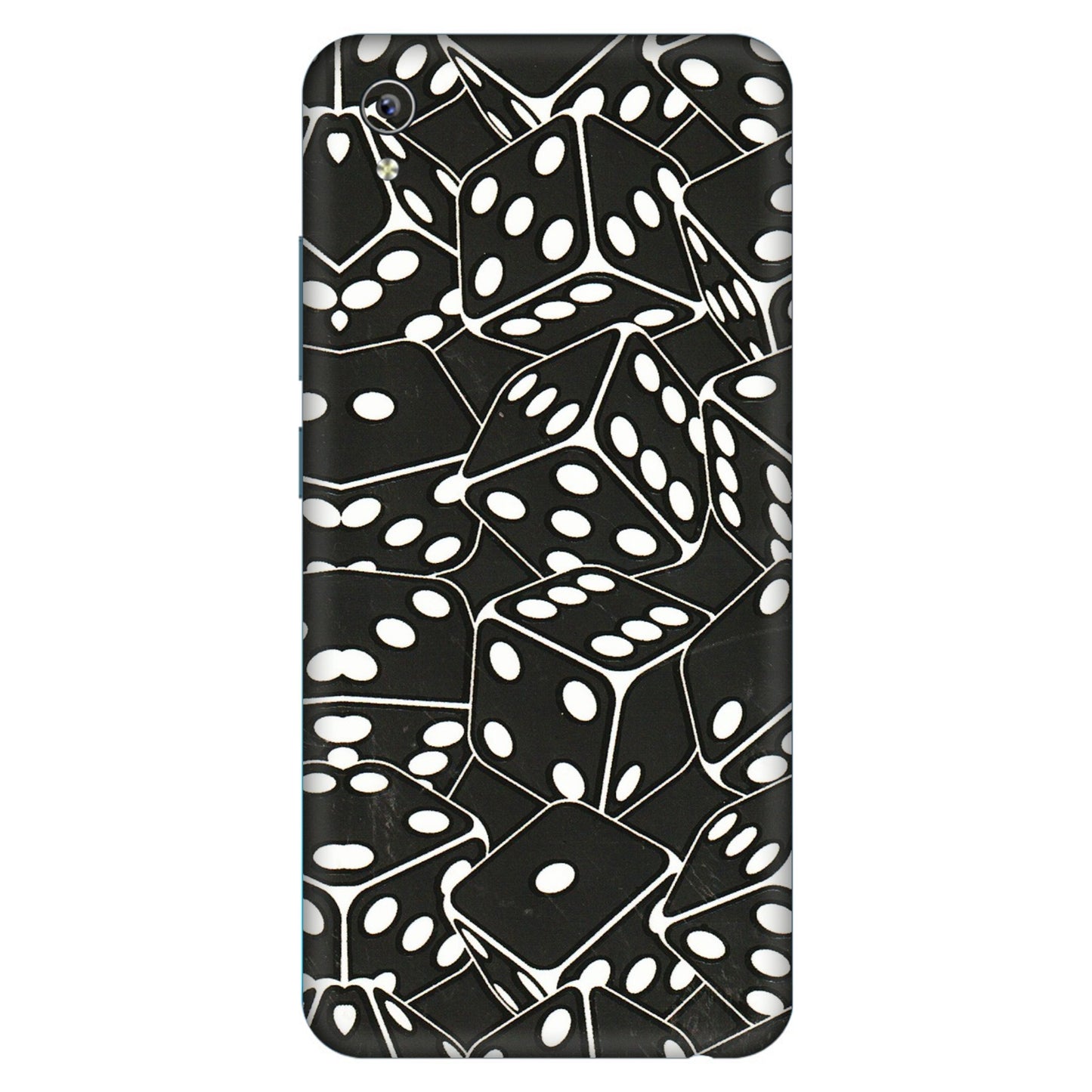 VIVO Y Series Phone Skins (All Models) - Big Black Dices - 3D Embossed Finish (L-106) Vivo Y91i
