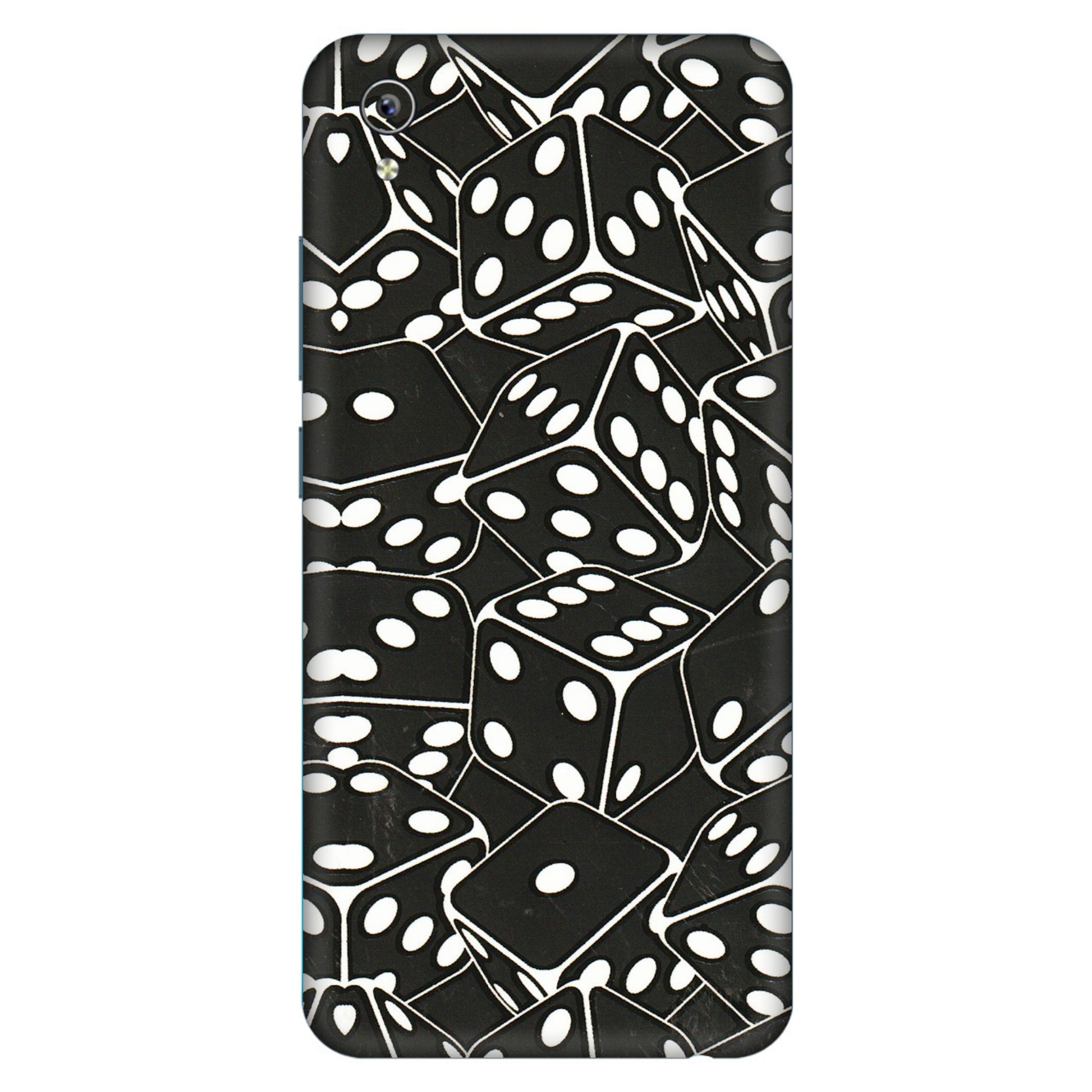 VIVO Y Series Phone Skins (All Models) - Big Black Dices - 3D Embossed Finish (L-106) Vivo Y91i