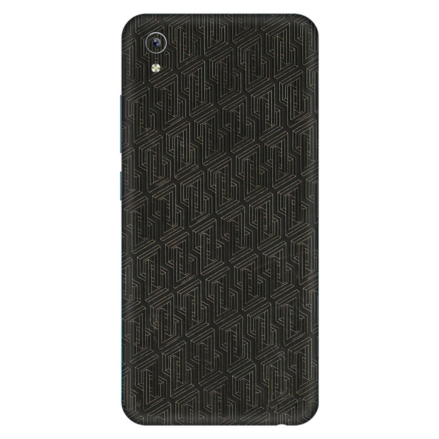 VIVO Y Series Phone Skins (All Models) - Black Abstract Pattern - 3D Embossed Finish (L-117) Vivo Y91i