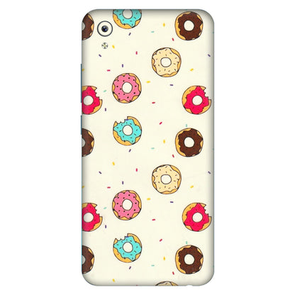 VIVO Y Series Phone Skins (All Models) - Mini Donuts Doodle Art - 3D Embossed Finish (L-122) Vivo Y91i