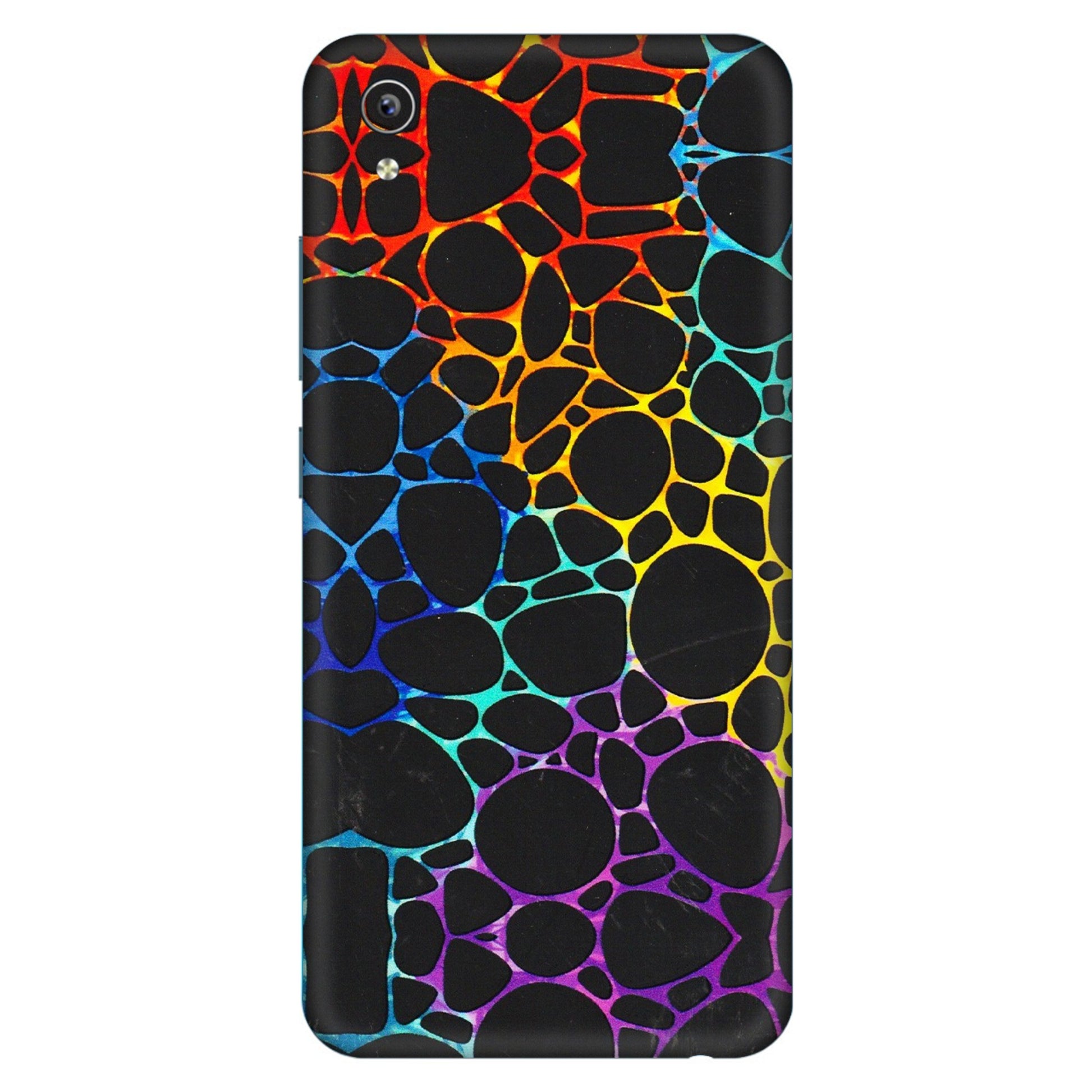 VIVO Y Series Phone Skins (All Models) - Abstract Art MultiColour - 3D Embossed Finish (L-133) Vivo Y91i