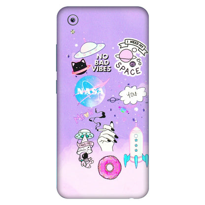 VIVO Y Series Phone Skins (All Models) - I Need My Nasa Skin - 3D Embossed Finish (L-149) Vivo Y91i