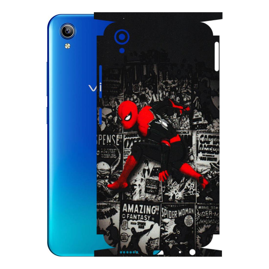 VIVO Y Series Phone Skins (All Models) - SpiderMan New - 3D Embossed Finish (L-162) Vivo Y91i