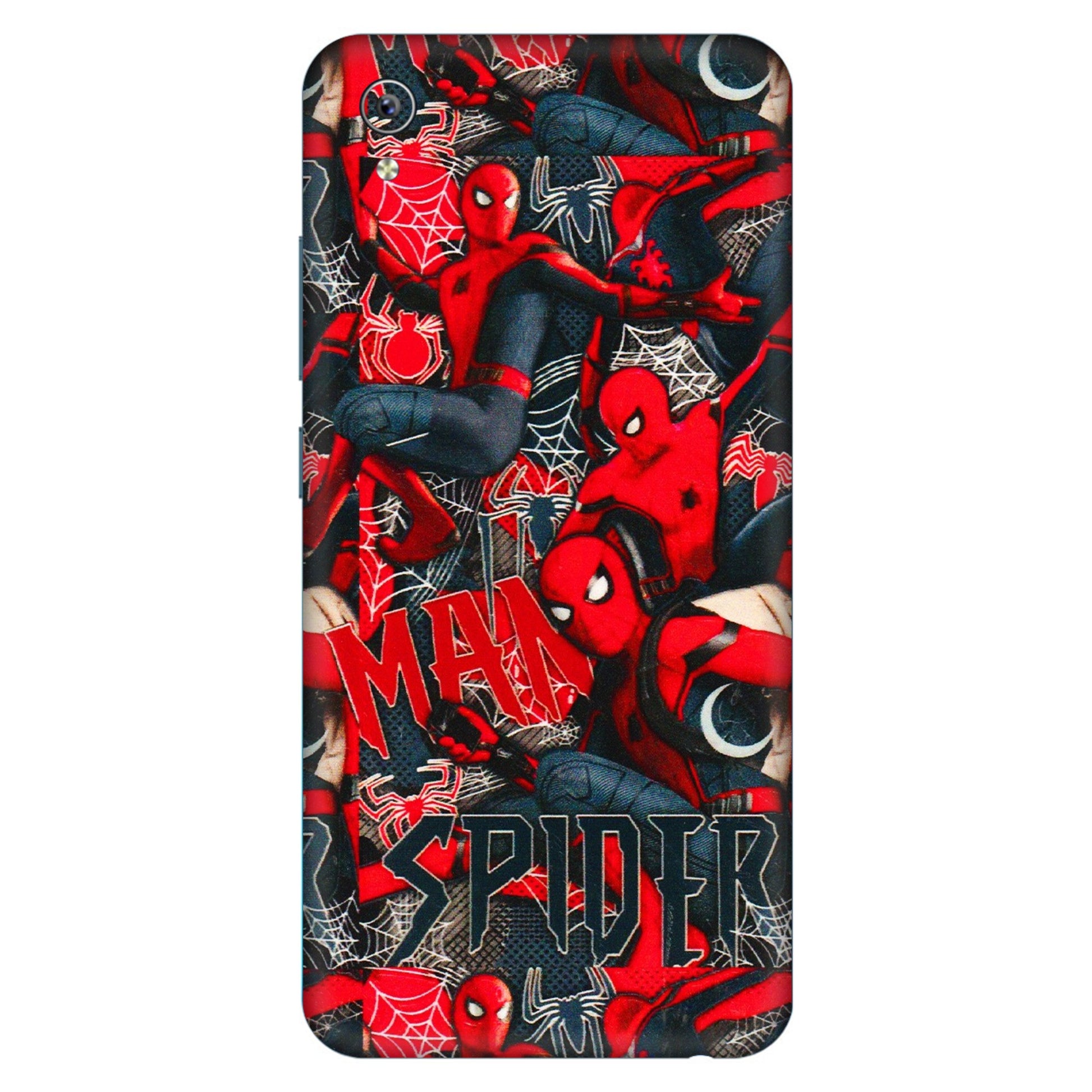 VIVO Y Series Phone Skins (All Models) - SpiderMan Cool - 3D Embossed Finish (L-188) Vivo Y91i