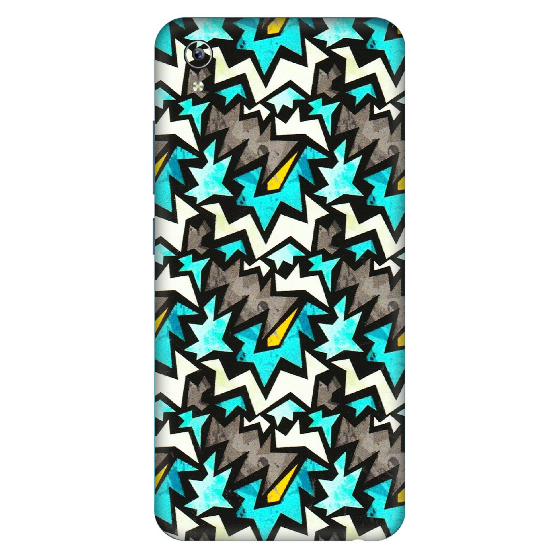 VIVO Y Series Phone Skins (All Models) - Funky Zig Zag - 3D Embossed Finish (L-223) Vivo Y91i