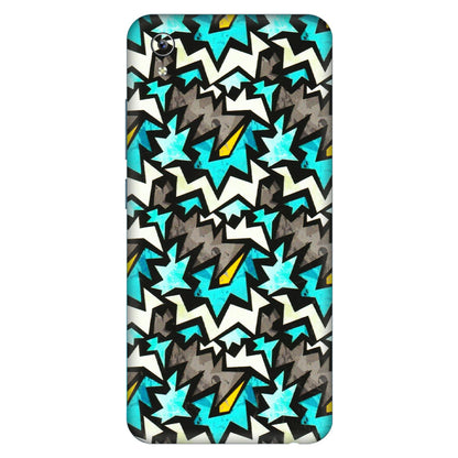 VIVO Y Series Phone Skins (All Models) - Funky Zig Zag - 3D Embossed Finish (L-223) Vivo Y91i