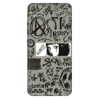 VIVO Y Series Phone Skins (All Models) - Never Have Love Anime - 3D Embossed Finish (L-260) Vivo Y91i