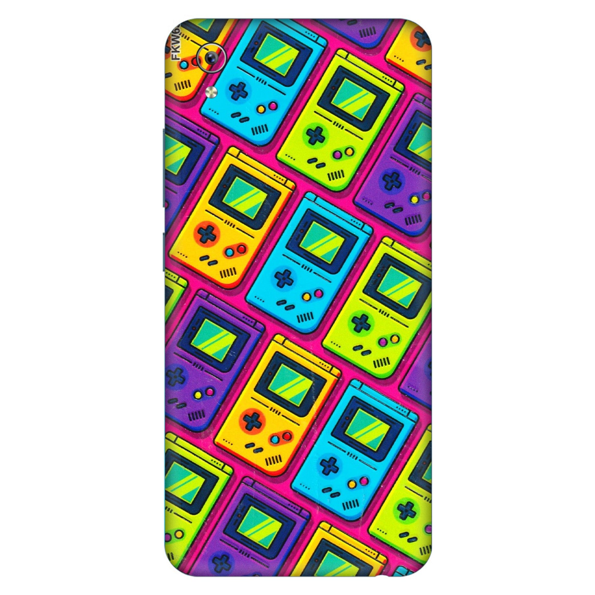 VIVO Y Series Phone Skins (All Models) - Gameboy Colourful - 3D Embossed Finish (L-266) Vivo Y91i