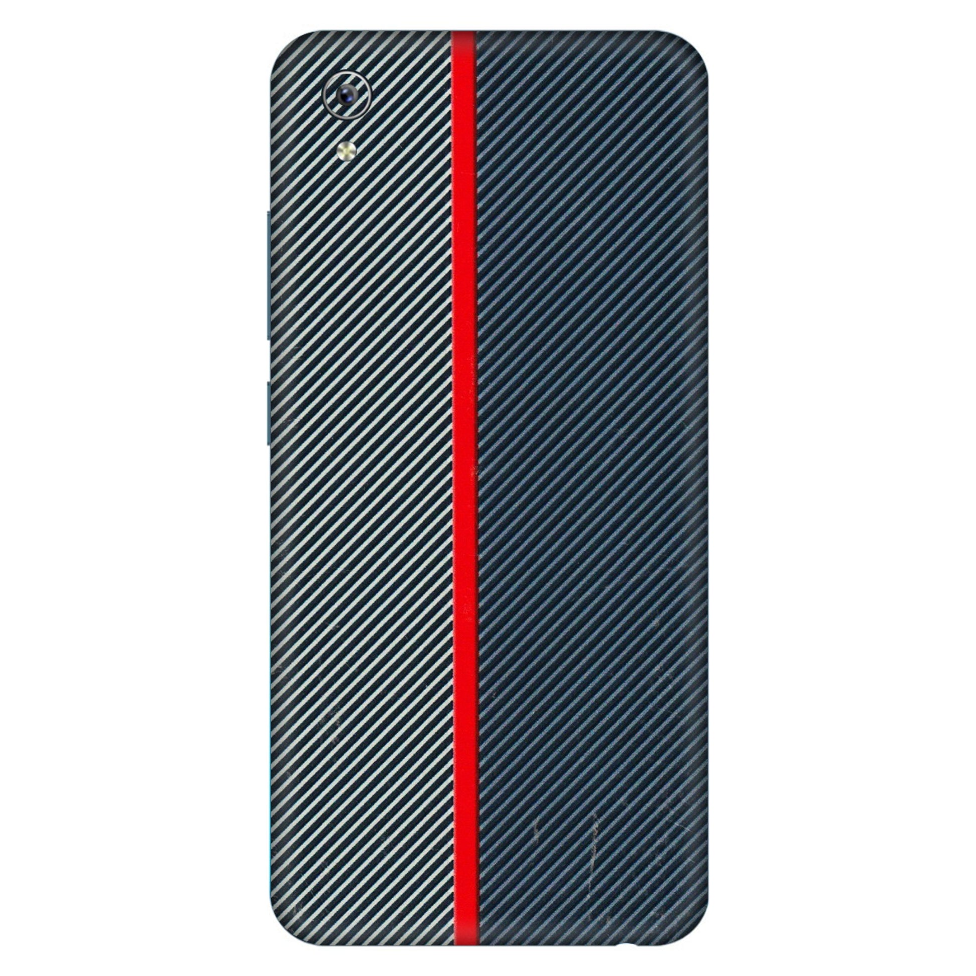 VIVO Y Series Phone Skins (All Models) - Blue Sober Lines - 3D Embossed Finish (L-305) Vivo Y91i