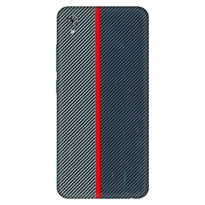 VIVO Y Series Phone Skins (All Models) - Blue Sober Lines - 3D Embossed Finish (L-305) Vivo Y91i