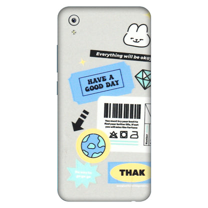 VIVO Y Series Phone Skins (All Models) - Will Be Okay Design - 3D Embossed Finish (L-316) Vivo Y91i