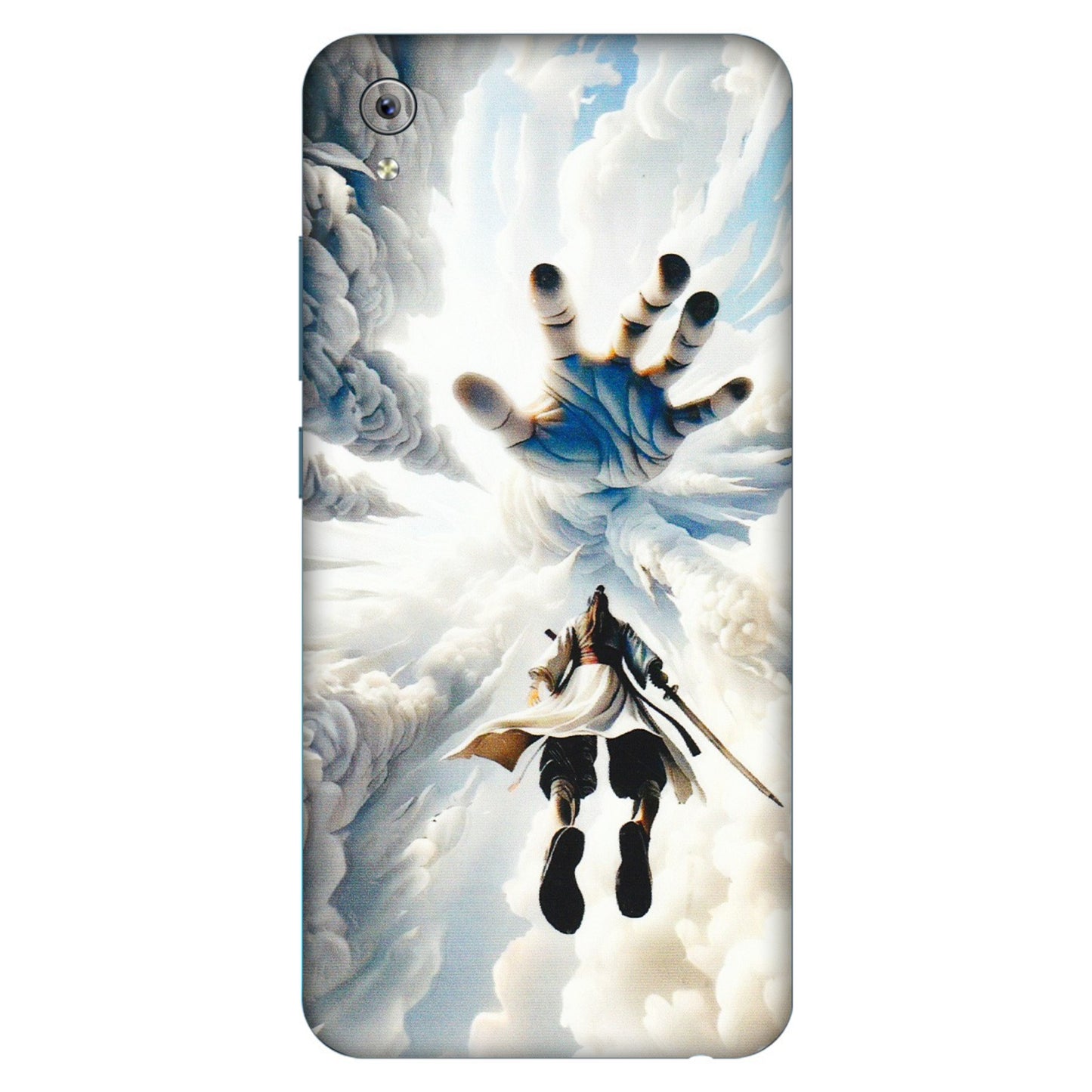 VIVO Y Series Phone Skins (All Models) - Big Hand With Monkey King - 3D Embossed Finish (L-323) Vivo Y91i