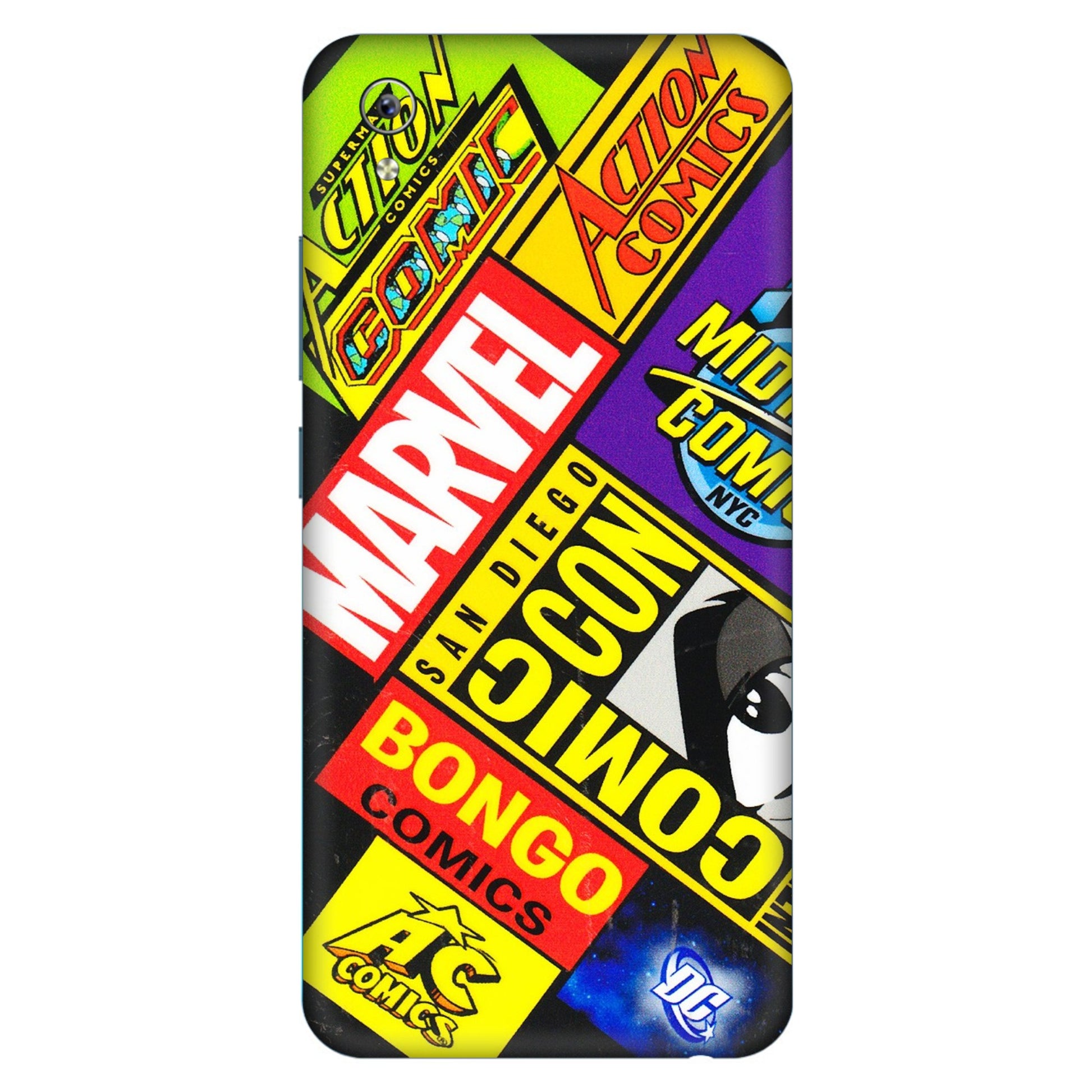 VIVO Y Series Phone Skins (All Models) - Bongo Comic Con - 3D Embossed Finish (L-325) Vivo Y91i