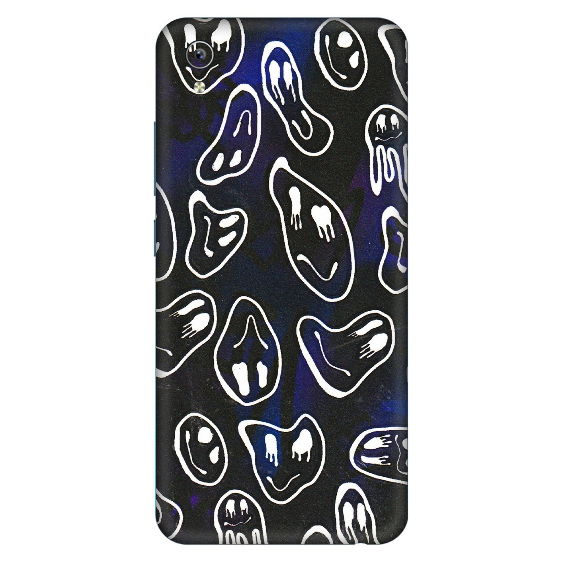VIVO Y Series Phone Skins (All Models) - Distorted Smileys - 3D Embossed Finish (L-92) Vivo Y91i
