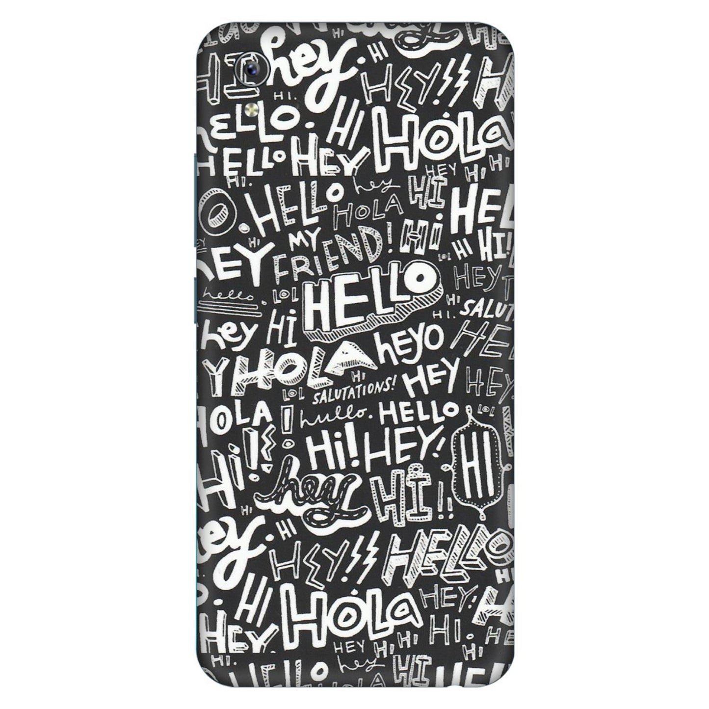 VIVO Y Series Phone Skins (All Models) - Hi Hello Doodles - Matte Finish (M-25) Vivo Y91i