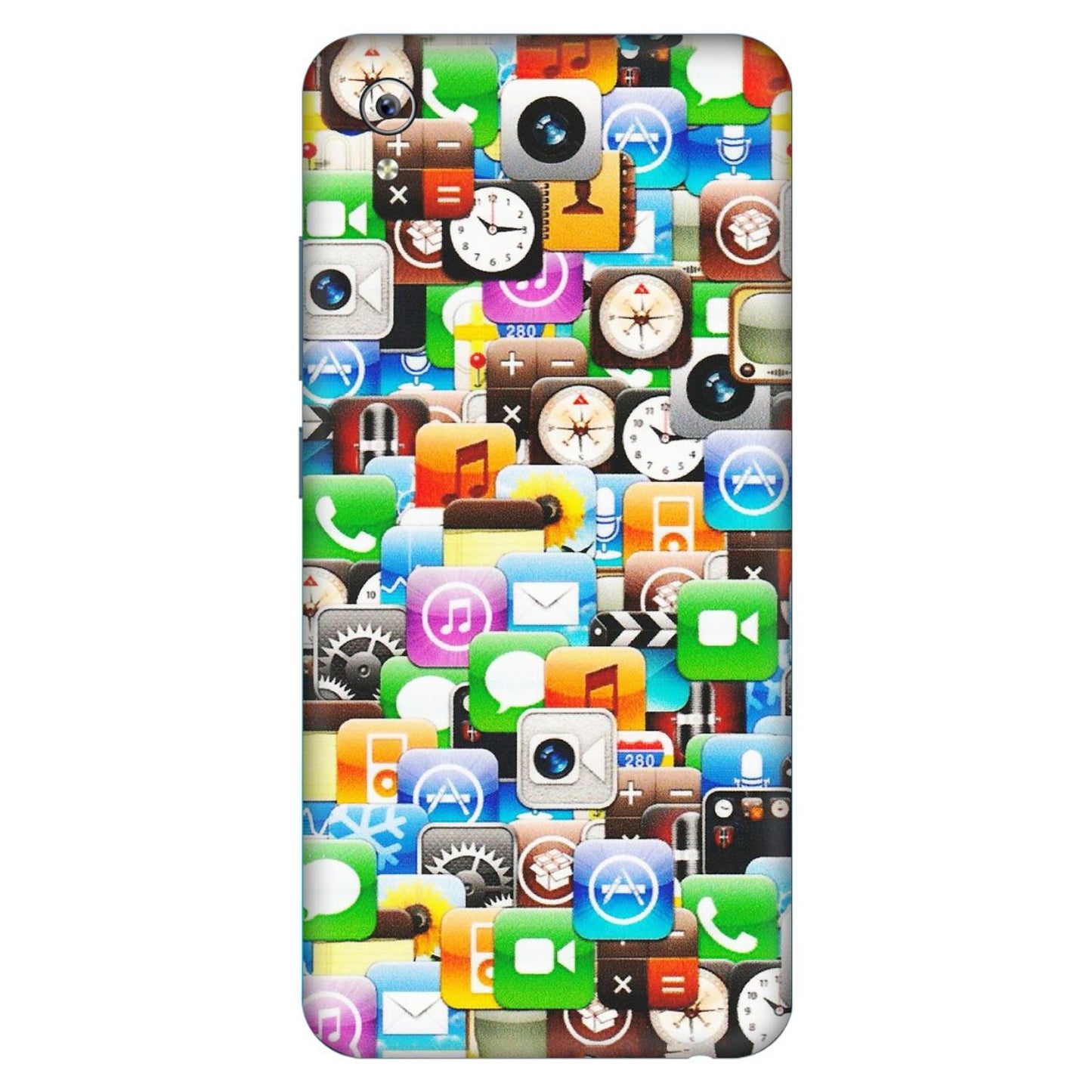 VIVO Y Series Phone Skins (All Models) - All Apple Icons - Matte Finish (M-93) Vivo Y91i