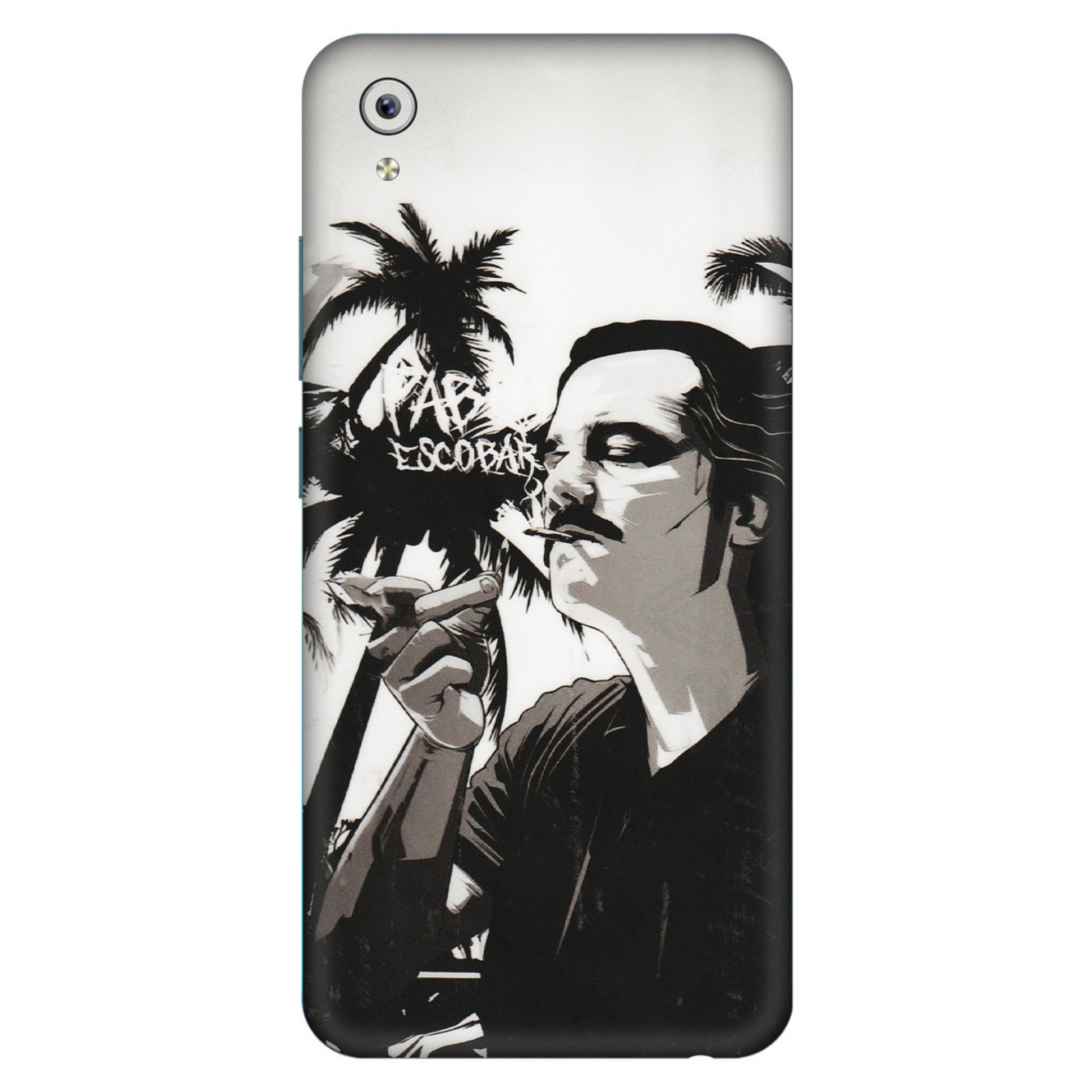 VIVO Y Series Phone Skins (All Models) - Pab Escobar - Transparent Finish (T-05) Vivo Y91i