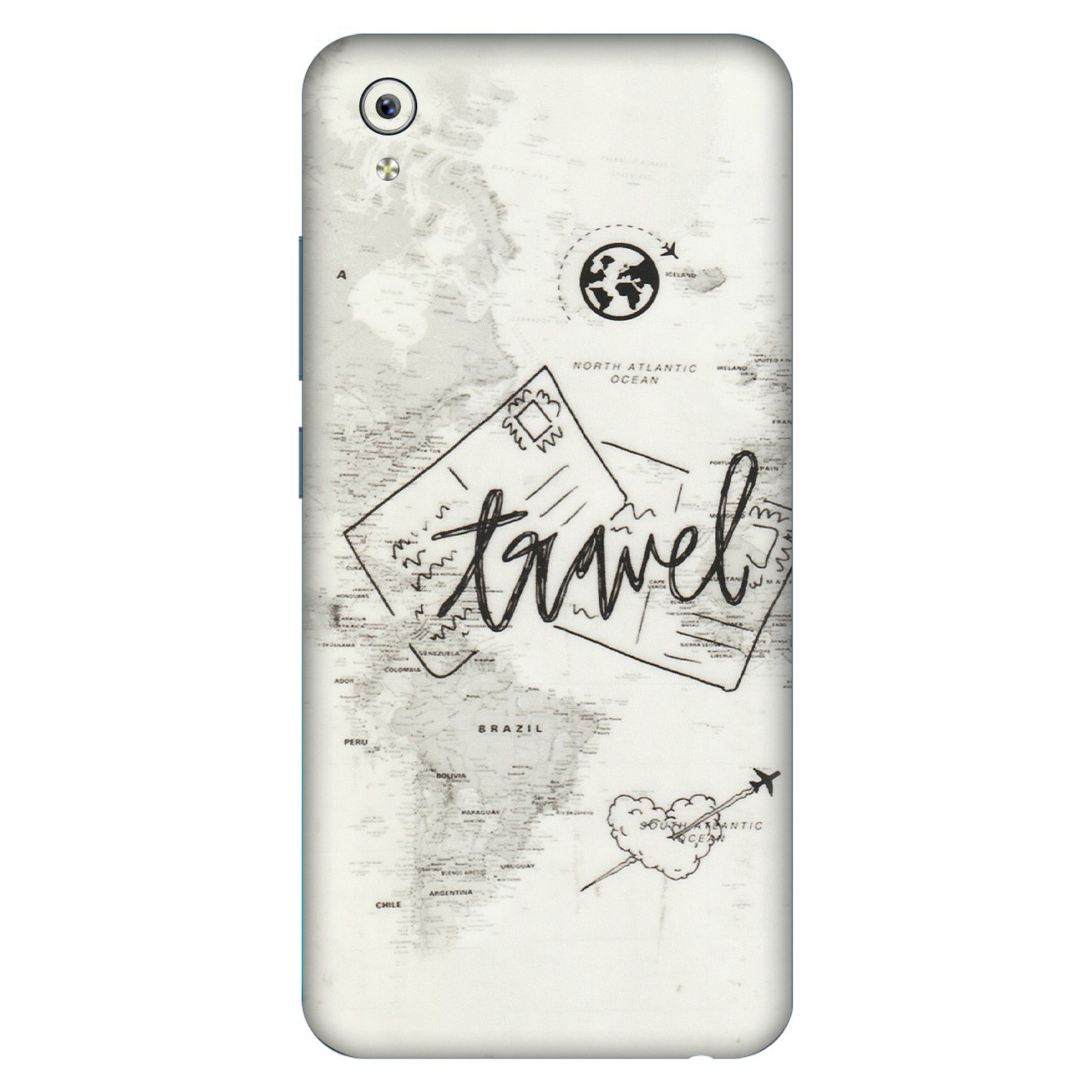 VIVO Y Series Phone Skins (All Models) - Travel Ticket - Transparent Finish (T-06) Vivo Y91i