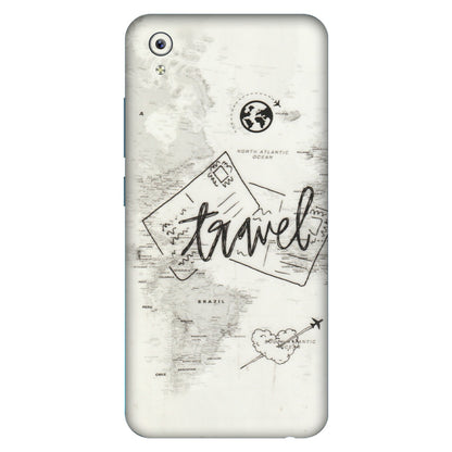VIVO Y Series Phone Skins (All Models) - Travel Ticket - Transparent Finish (T-06) Vivo Y91i