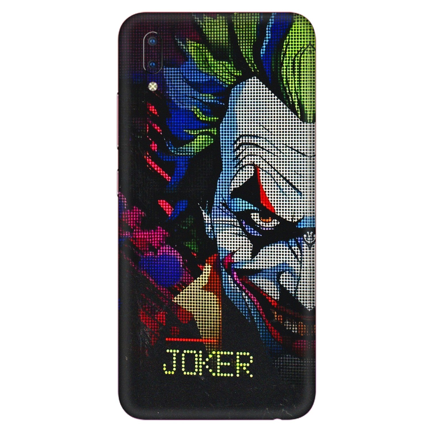 VIVO Y Series Phone Skins (All Models) - Joker Dot Matrix - 3D Embossed Finish (L-08) Vivo Y93