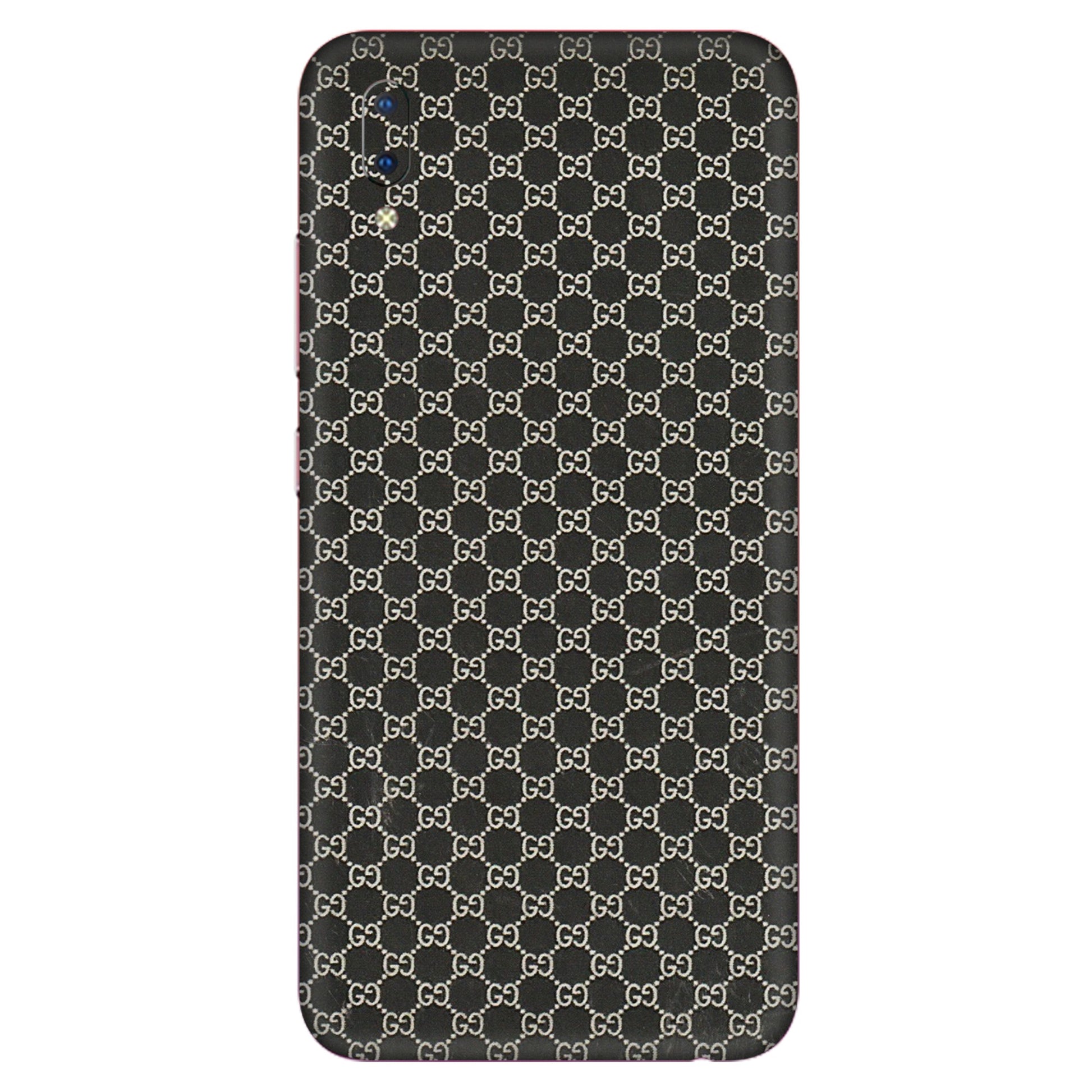 VIVO Y Series Phone Skins (All Models) - Black G Print - 3D Embossed Finish (L-109) Vivo Y93