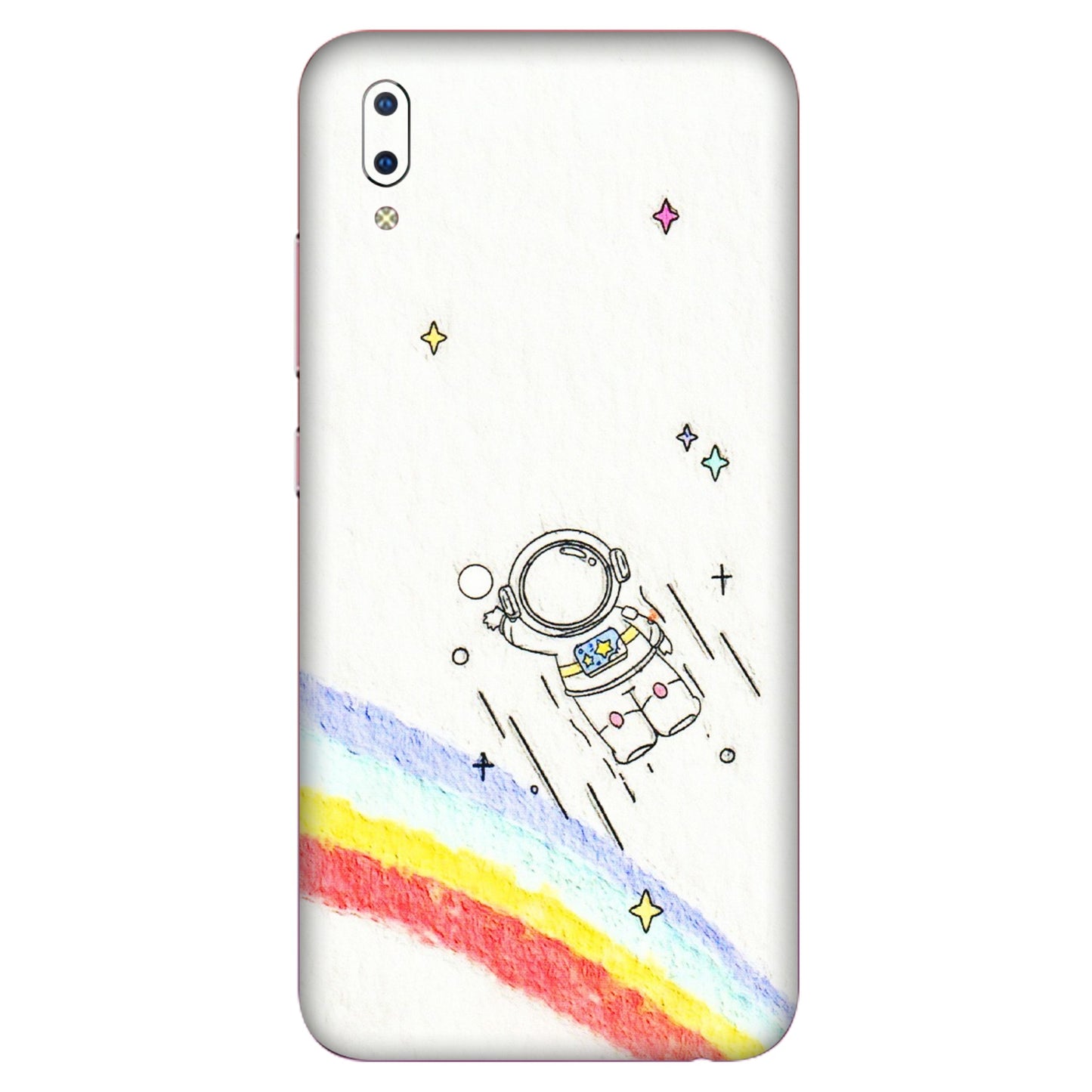VIVO Y Series Phone Skins (All Models) - Milkyway Astronaut - 3D Embossed Finish (L-110) Vivo Y93