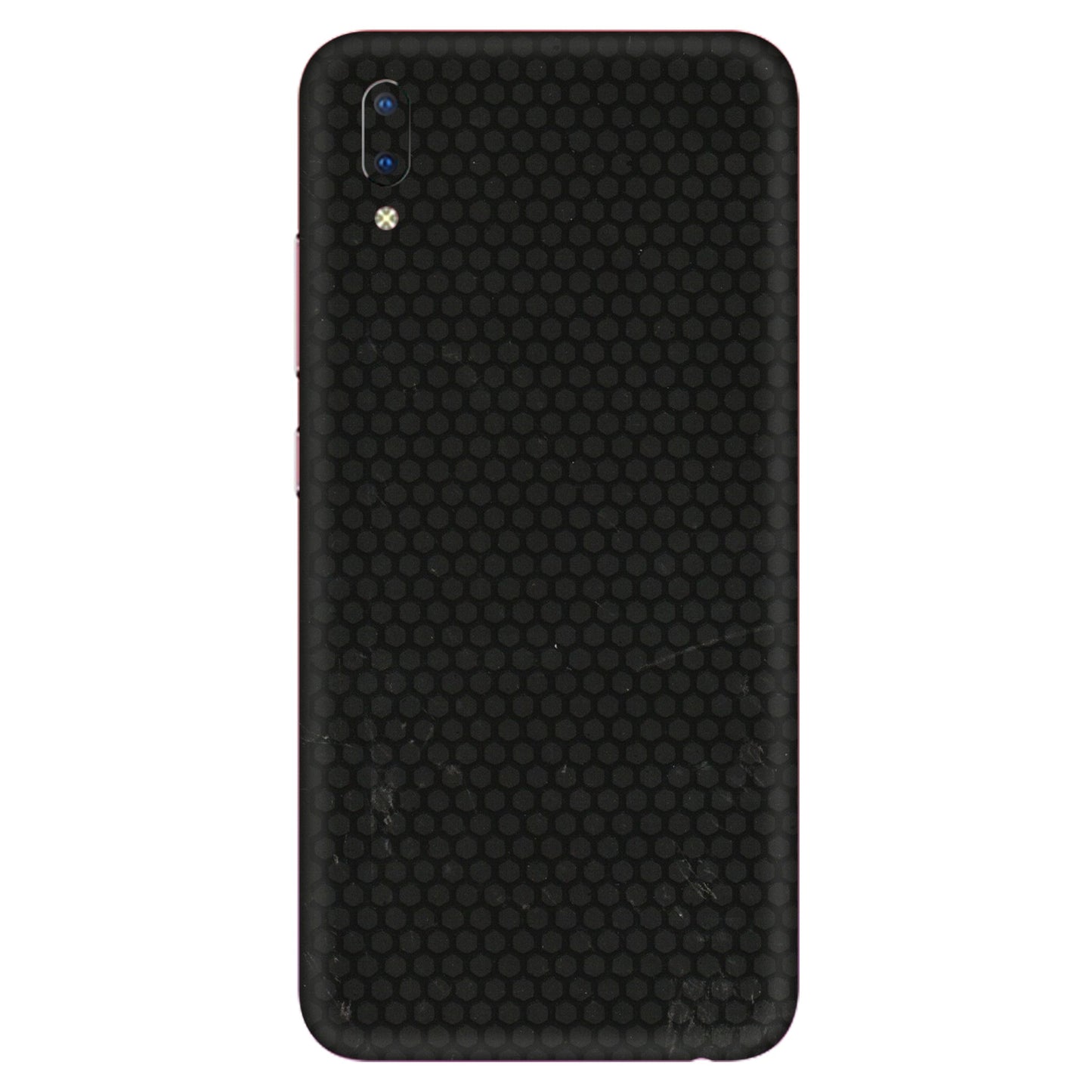 VIVO Y Series Phone Skins (All Models) - Black honeycomb - 3D Embossed Finish (L-114) Vivo Y93