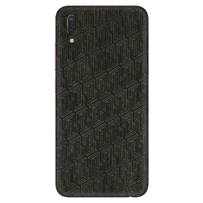 VIVO Y Series Phone Skins (All Models) - Black Abstract Pattern - 3D Embossed Finish (L-117) Vivo Y93