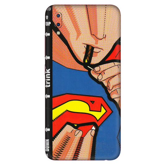 VIVO Y Series Phone Skins (All Models) - Superman Sutta - 3D Embossed Finish (L-130) Vivo Y93