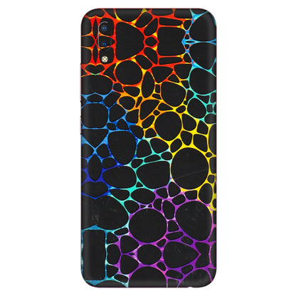 VIVO Y Series Phone Skins (All Models) - Abstract Art MultiColour - 3D Embossed Finish (L-133) Vivo Y93