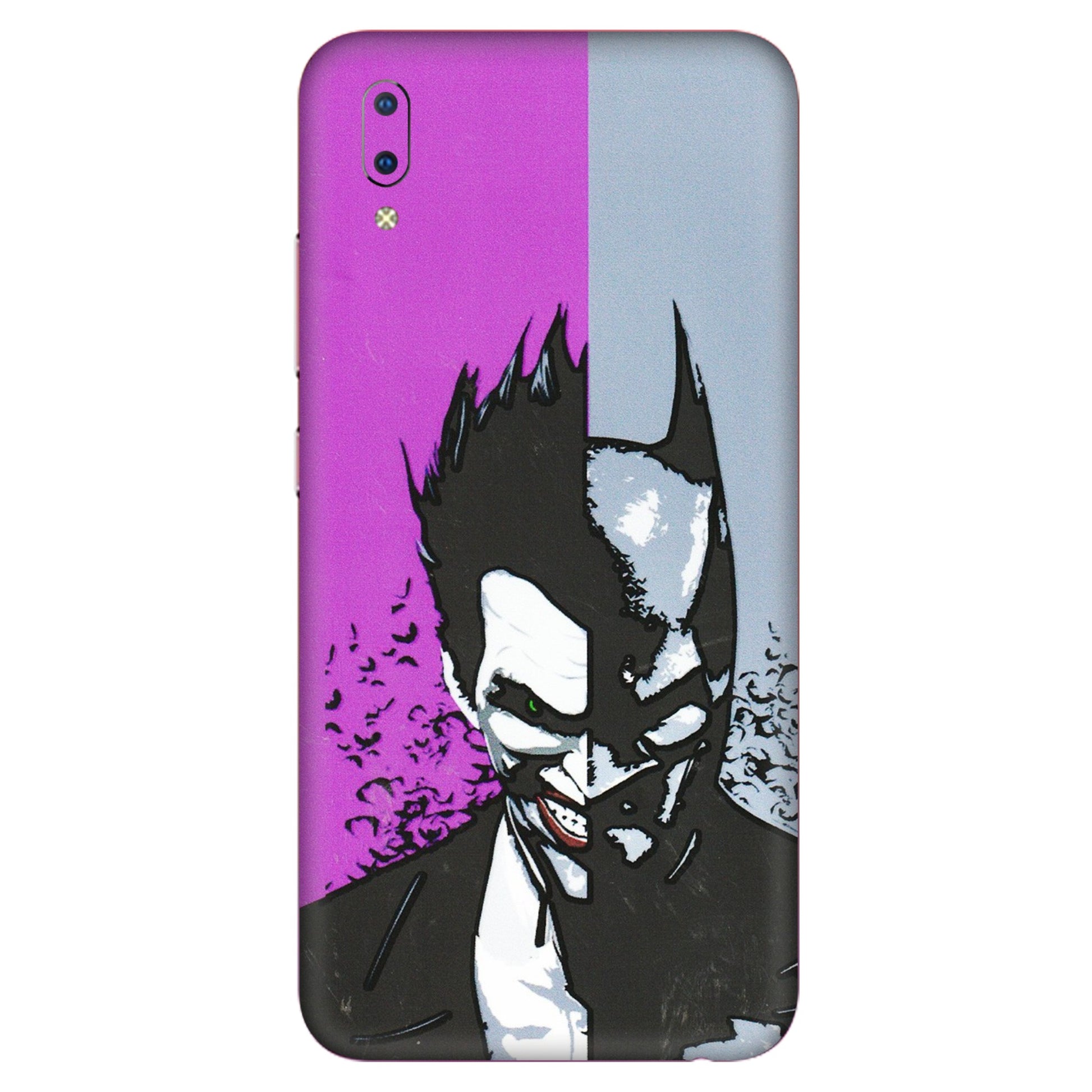 VIVO Y Series Phone Skins (All Models) - Batman & Joker - 3D Embossed Finish (L-143) Vivo Y93