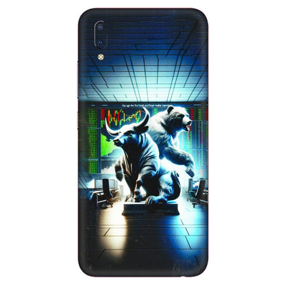 VIVO Y Series Phone Skins (All Models) - Stock Market Sensex Bear vs Bulls - 3D Embossed Finish (L-15) Vivo Y93