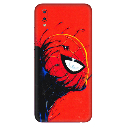 VIVO Y Series Phone Skins (All Models) - Spiderman Face Venom - 3D Embossed Finish (L-165) Vivo Y93