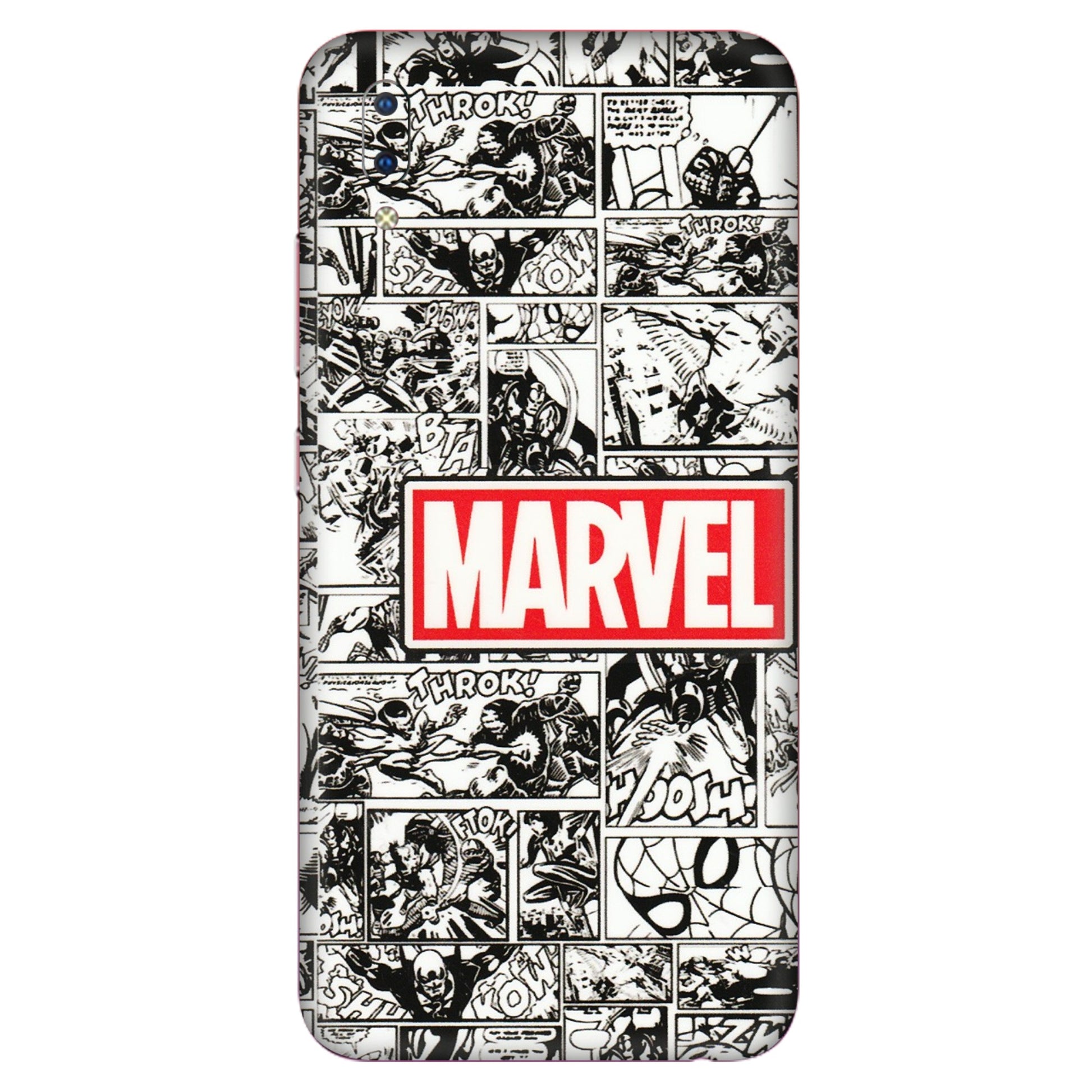 VIVO Y Series Phone Skins (All Models) - Marvel Comic - 3D Embossed Finish (L-171) Vivo Y93
