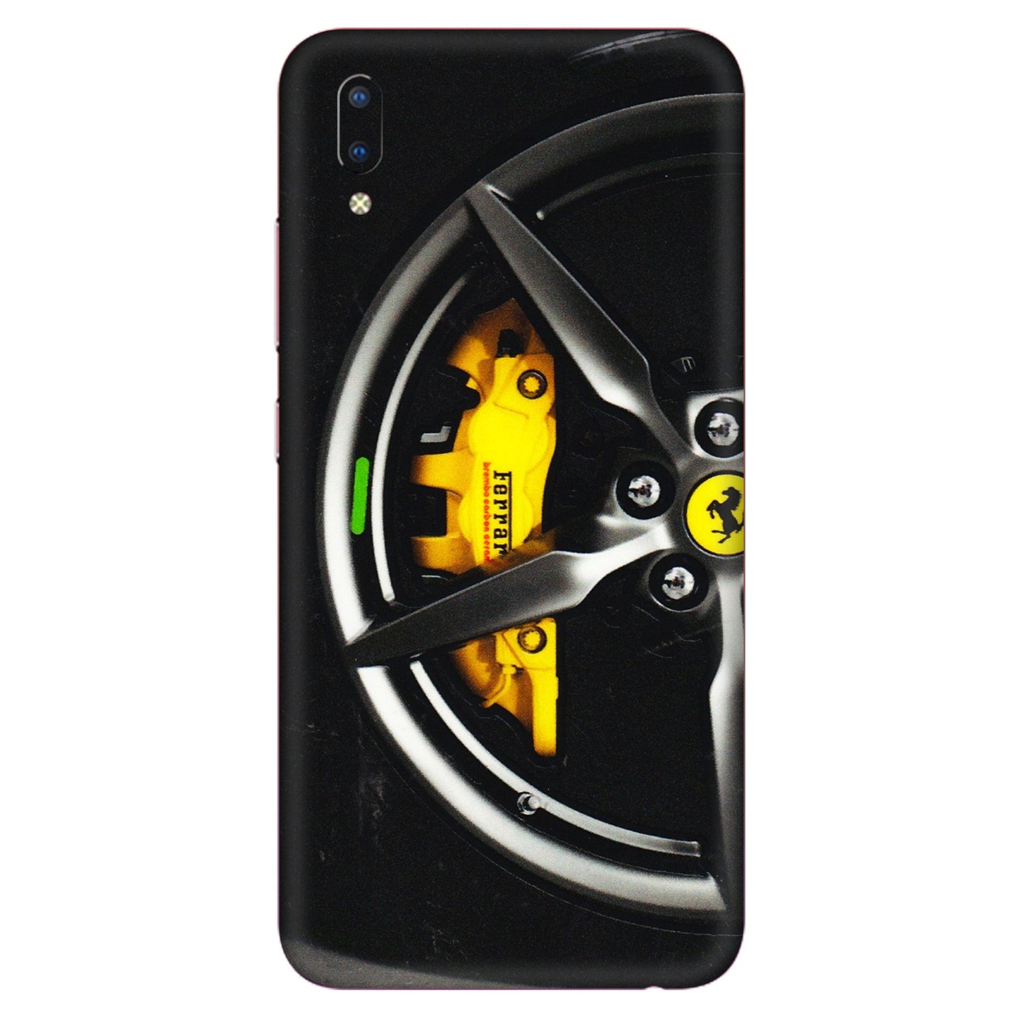 VIVO Y Series Phone Skins (All Models) - Ferrari Wheel Alloy - 3D Embossed Finish (L-173) Vivo Y93