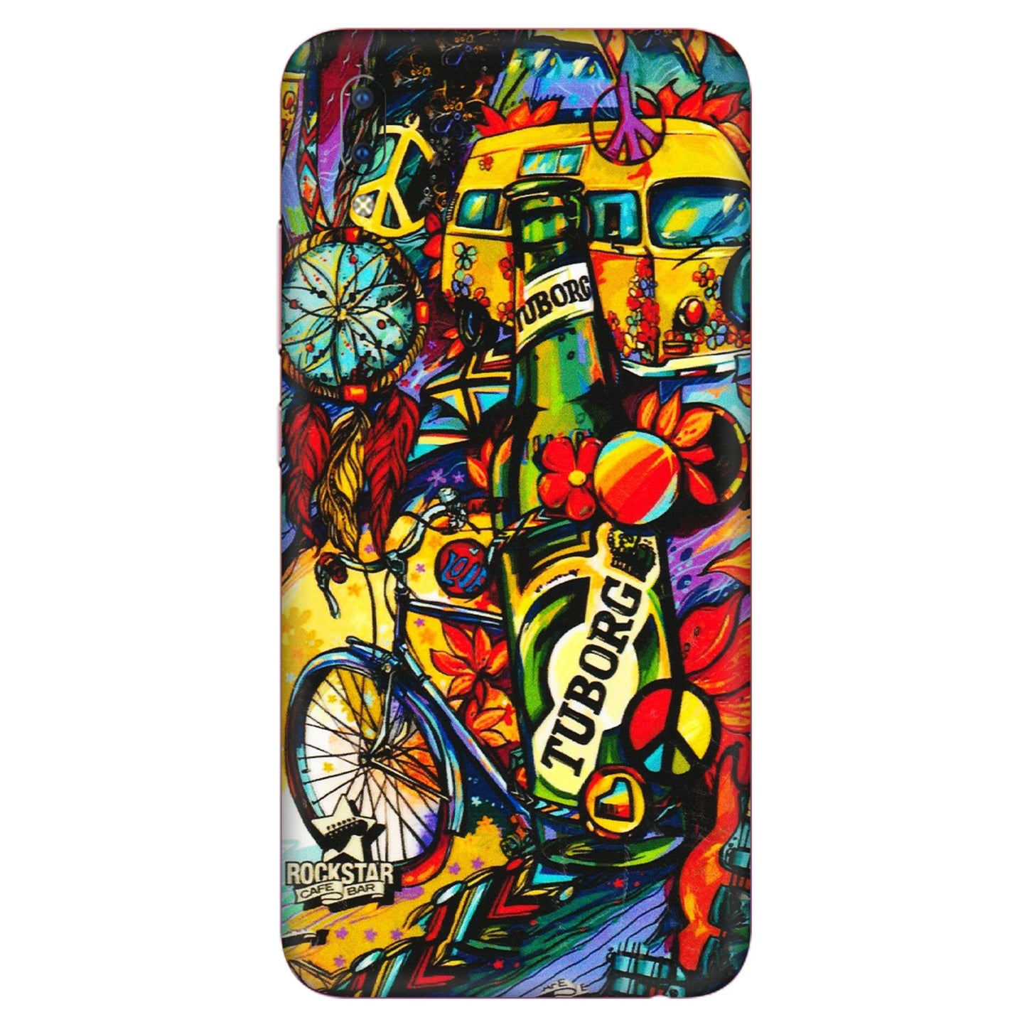 VIVO Y Series Phone Skins (All Models) - Cool Beer Bottle - 3D Embossed Finish (L-193) Vivo Y93